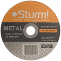 Ручной инструмент Диск отрезной по металлу STURM 9020-07-150х12